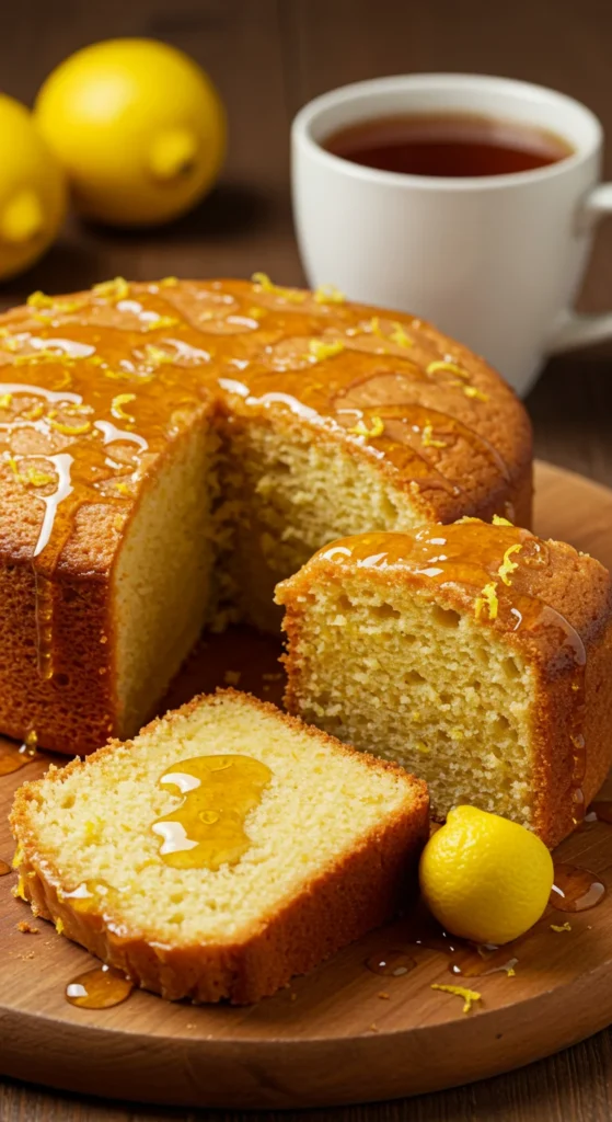 Honey-Lemon Tea Cake
