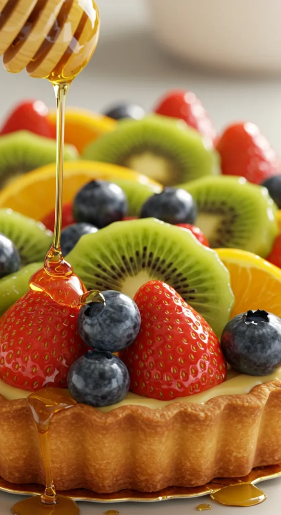 Honey-Glazed Fruit Tart