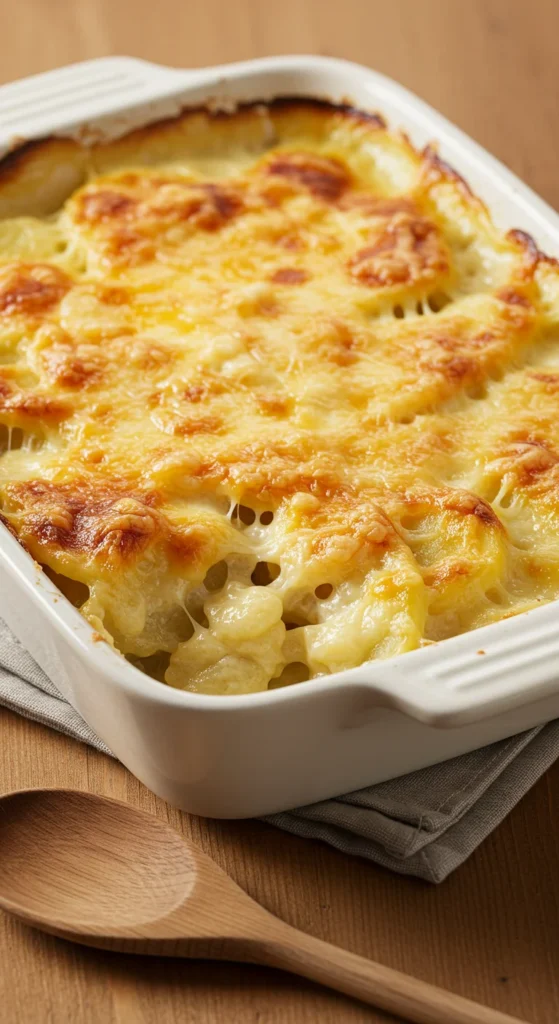 Cheesy Scalloped Potatoes for a Crowd