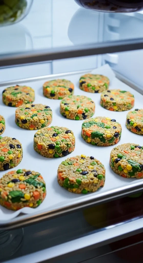 Shape and Chill the Patties