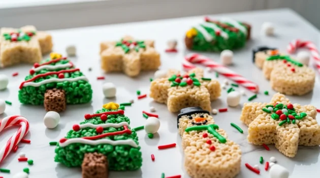 22 Fun Christmas Rice Krispie Treats for Kids