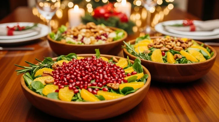 24 Colorful Christmas Salad Ideas Guests Will Love
