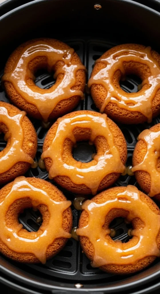 Air Fryer Apple Donuts
