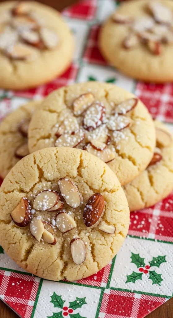 Almond Gingerbread Cookies