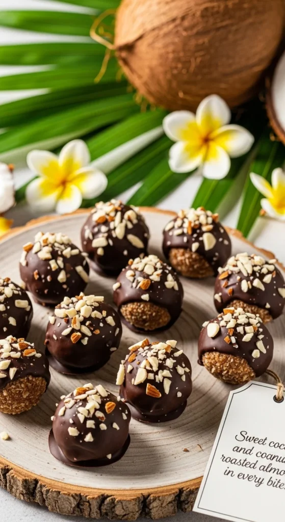 Almond Joy Truffles