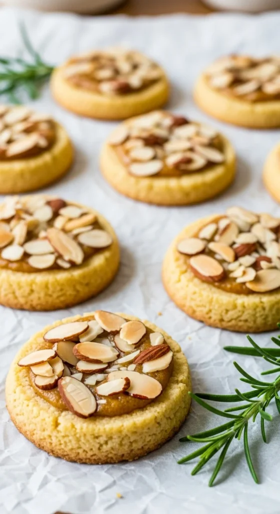 Almond Shortbread Cookies