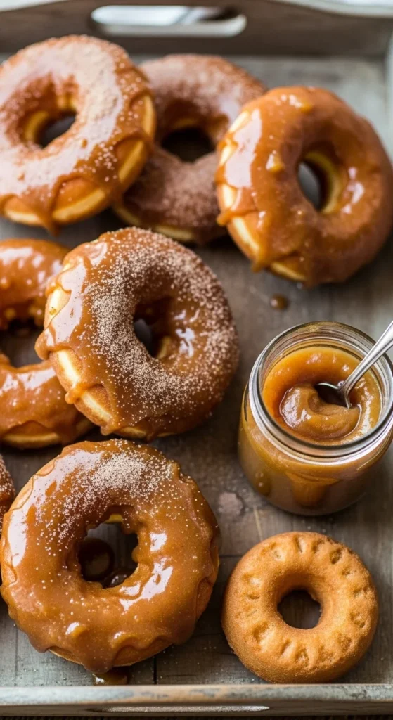 Apple Butter Donuts