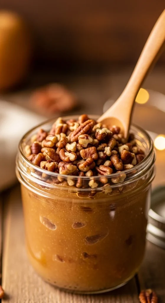 Apple Butter with Toasted Pecans