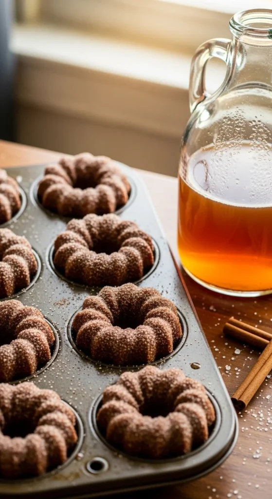 Apple Cider Donut Muffins