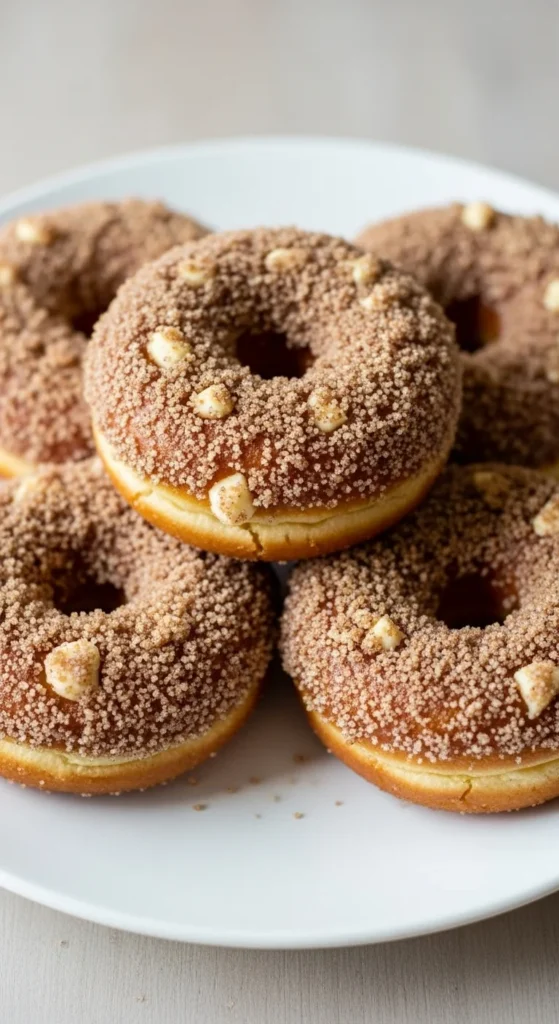 Apple Crumb Donuts