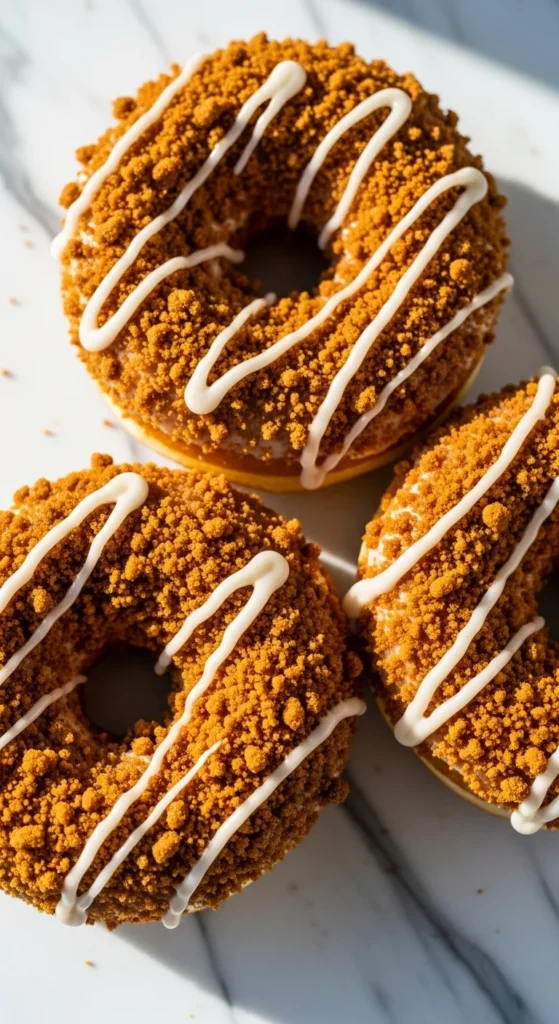 Apple Crumble Donuts