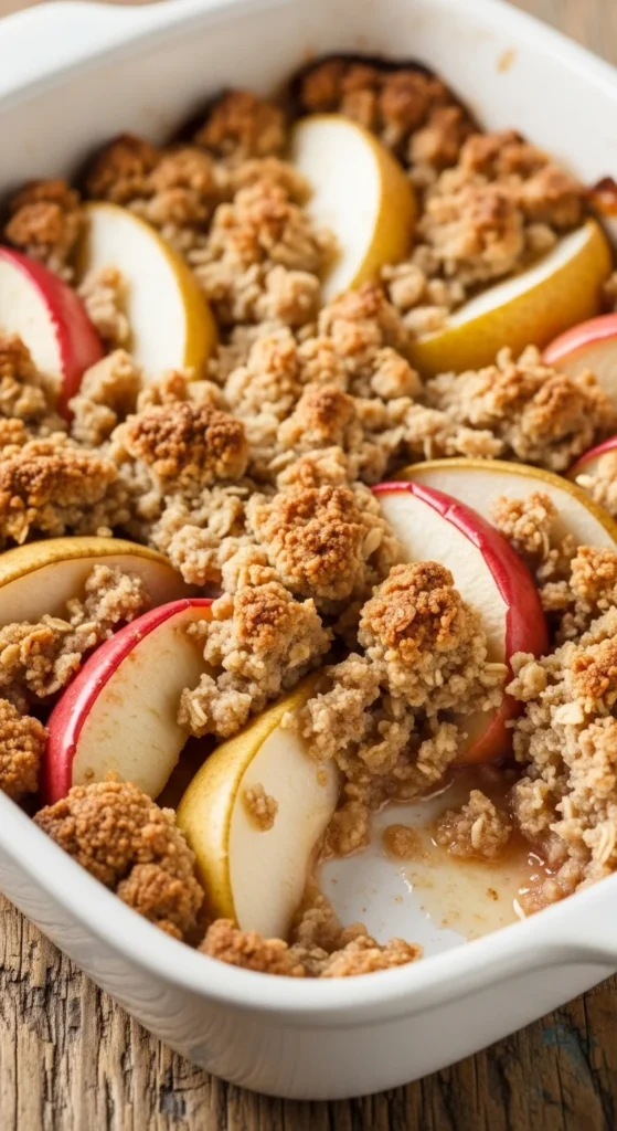 Apple Pear Crisp