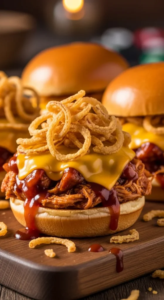 BBQ Chicken Sliders