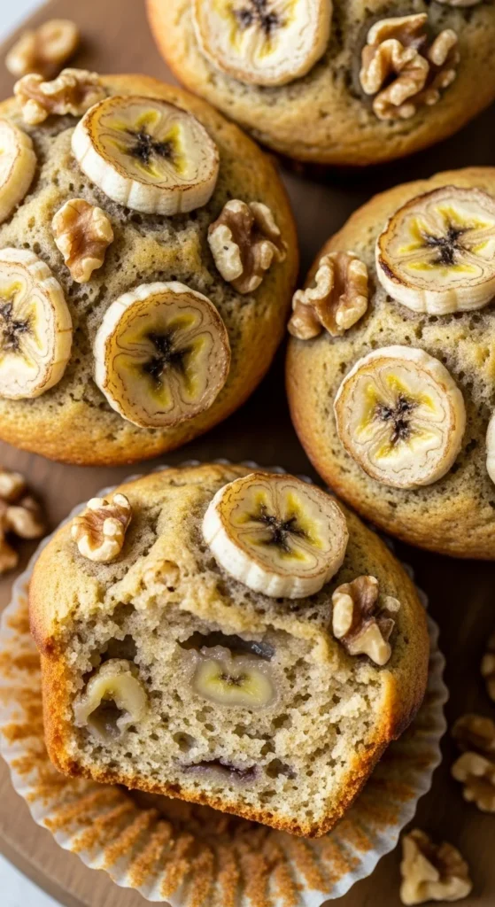 Banana Bread Muffins