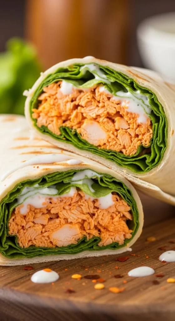 Buffalo Chicken Wraps