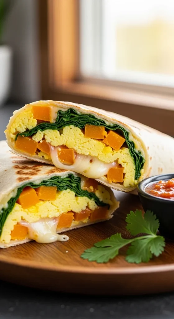 Butternut Squash Breakfast Burrito