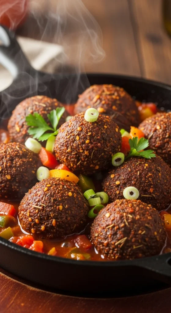 Cajun Spiced Meatballs