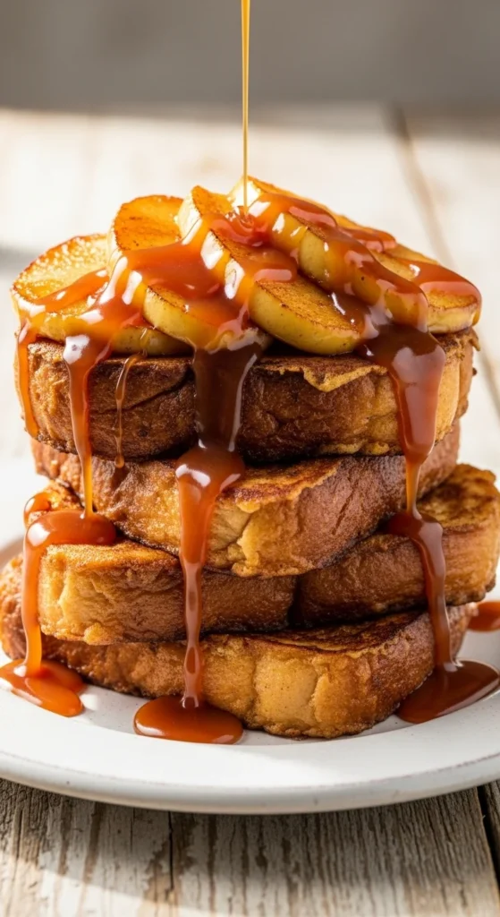 Caramel Apple French Toast