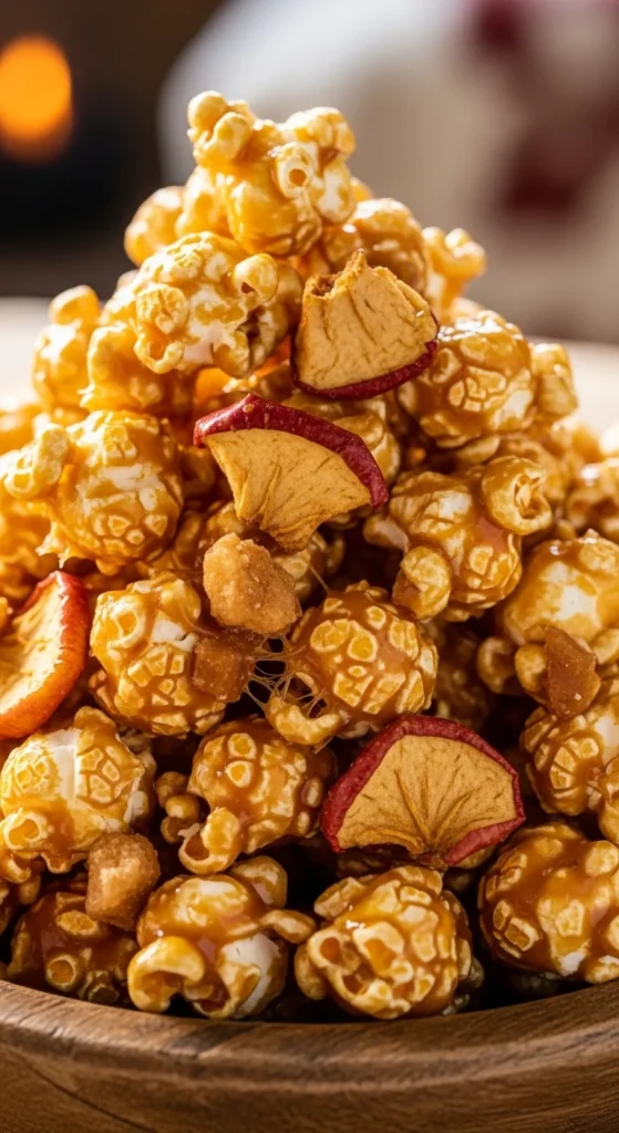 Caramel Apple Popcorn