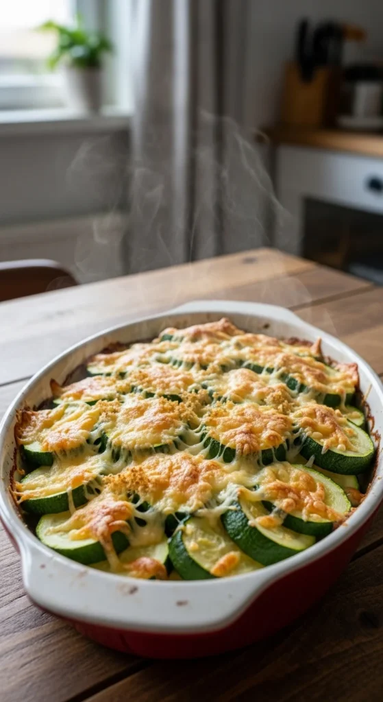 Cheesy Zucchini Casserole
