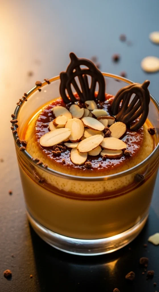 Chocolate Almond Pudding