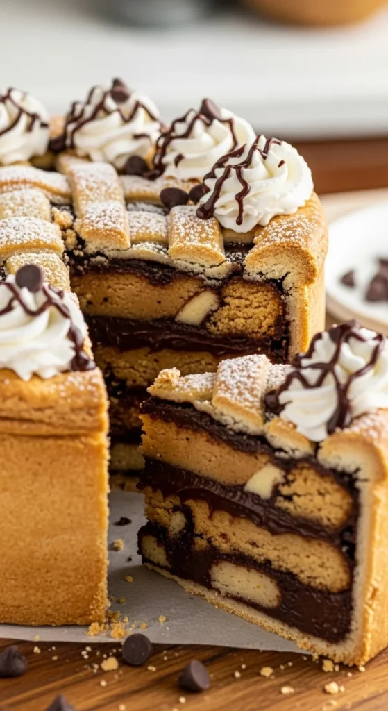 Chocolate Chip Cookie Dough Pie