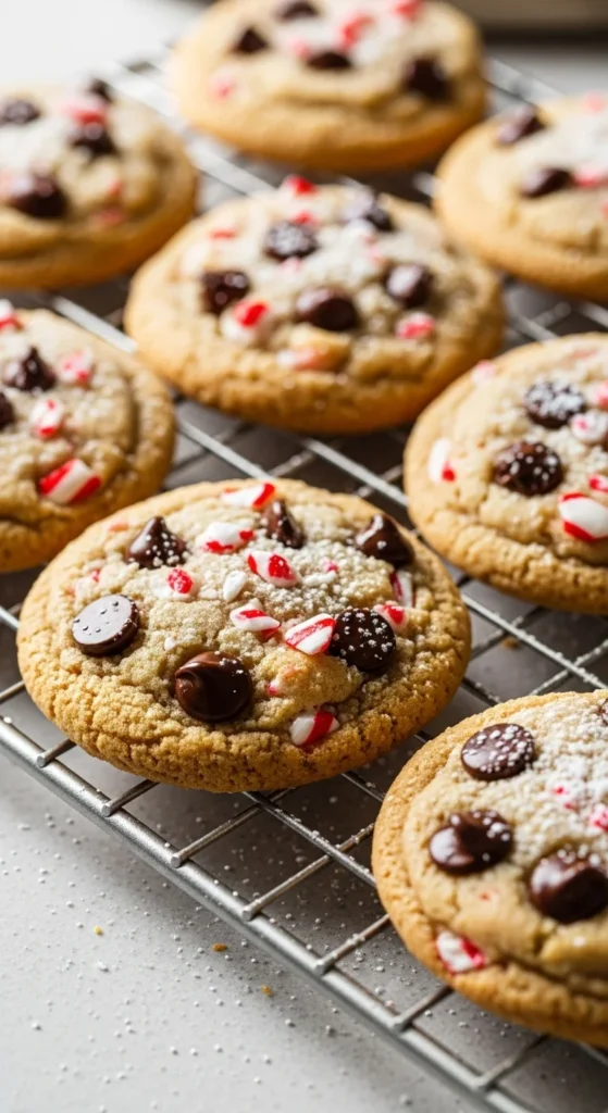 Chocolate Chip Peppermint Cookies