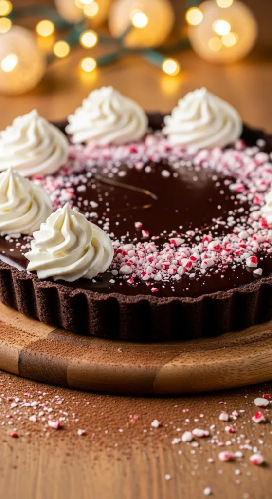 Chocolate Peppermint Tart