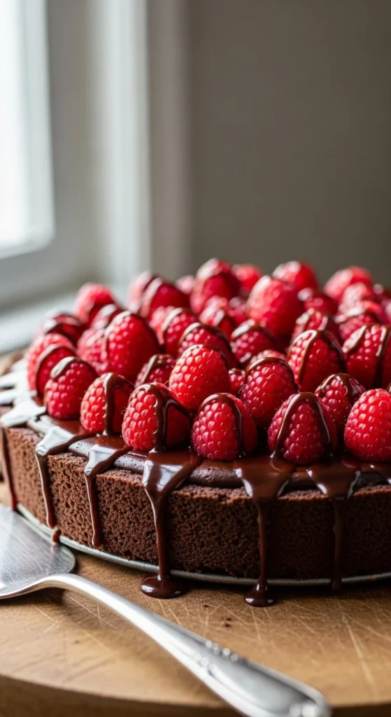 Chocolate Raspberry Pie