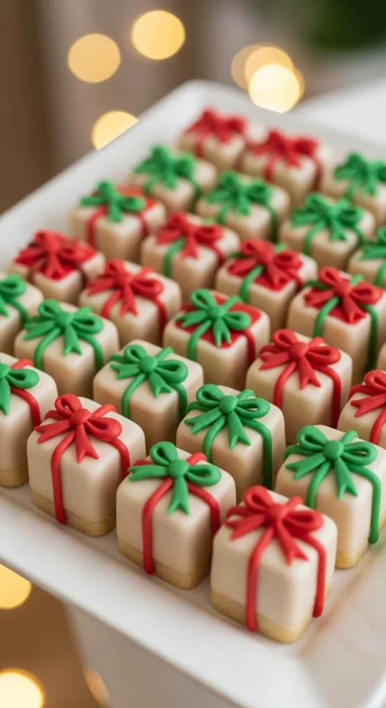Christmas Present Krispie Squares