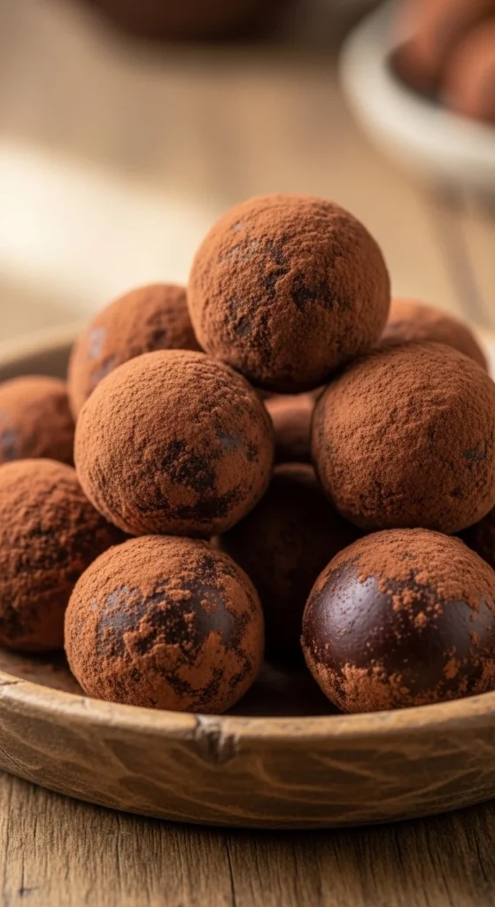 Classic Cocoa-Dusted Truffles