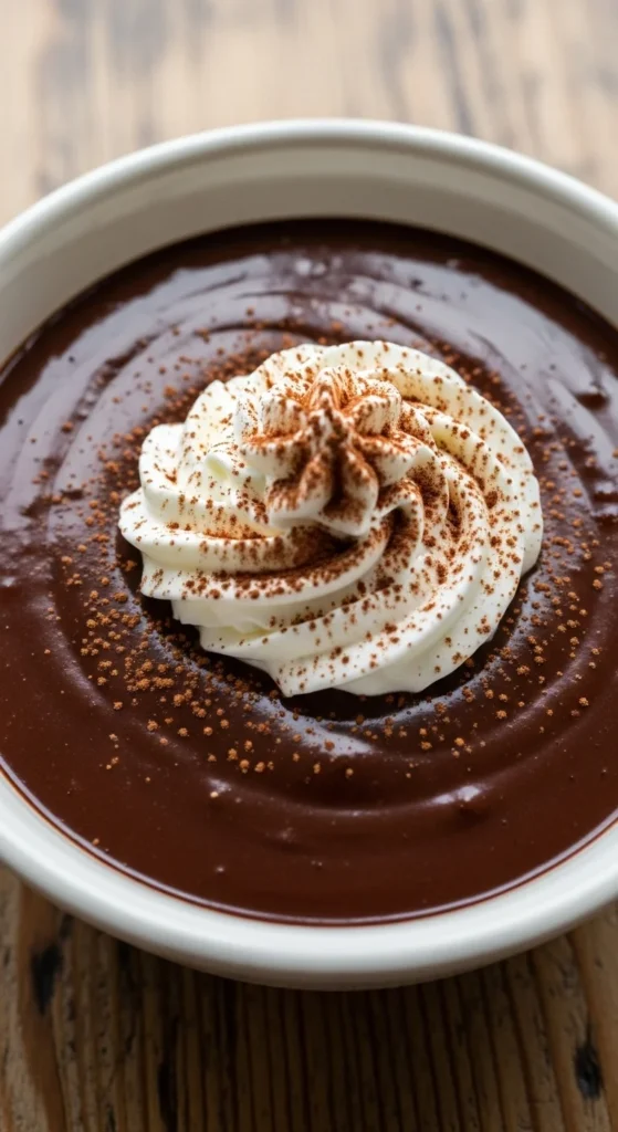 Classic Homemade Chocolate Pudding