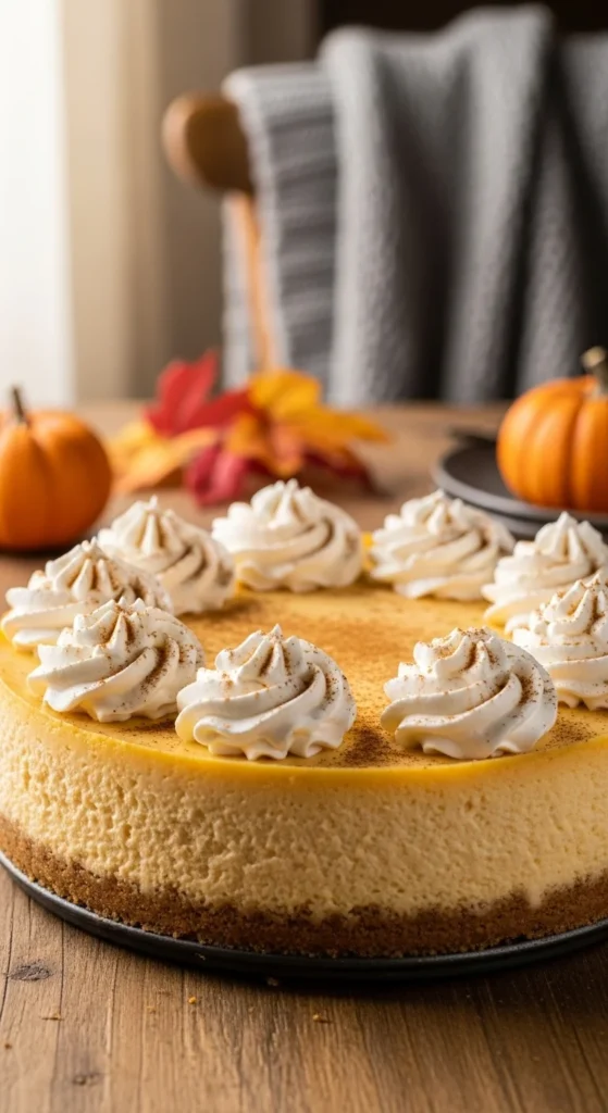 Classic Pumpkin Cheesecake
