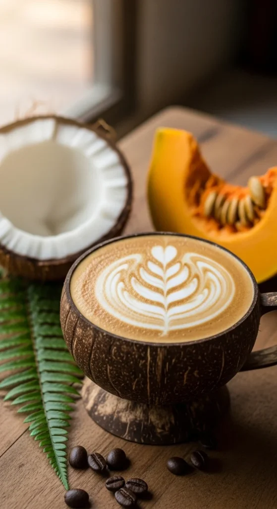 Coconut Pumpkin Latte