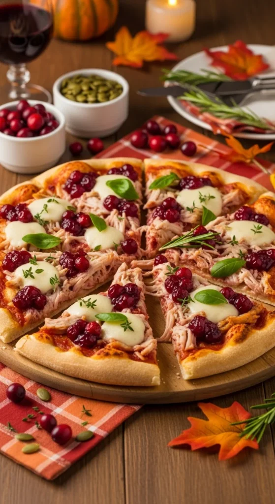 Cranberry Chicken Flatbread