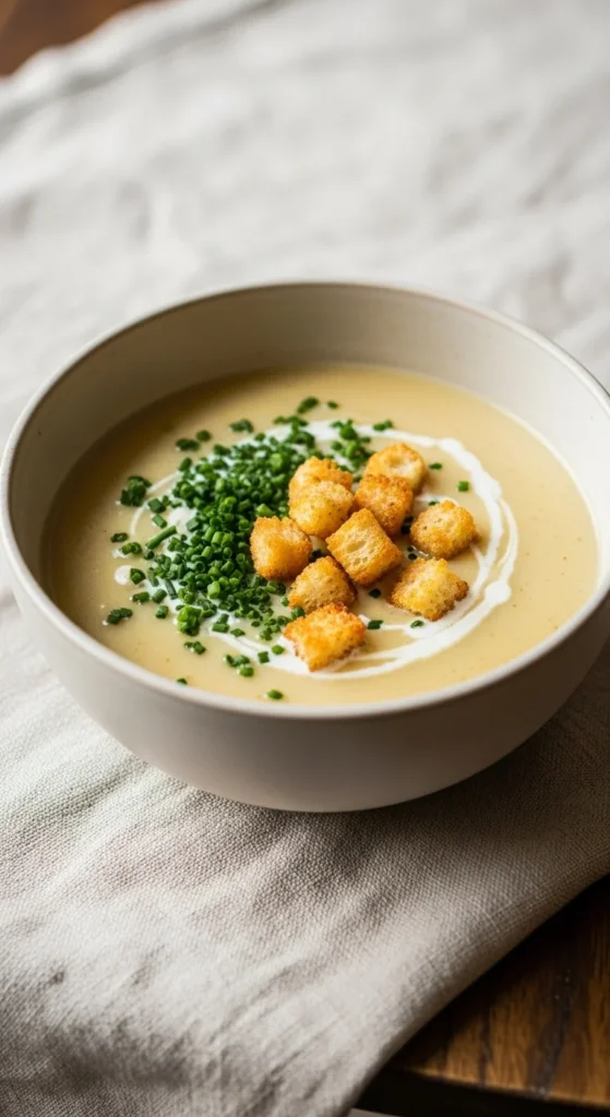 Creamy Potato Leek Soup