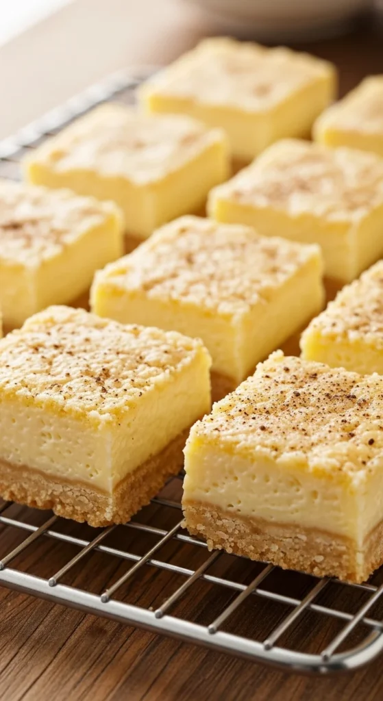 Eggnog Bars