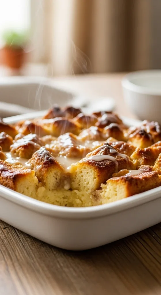 Eggnog Bread Pudding