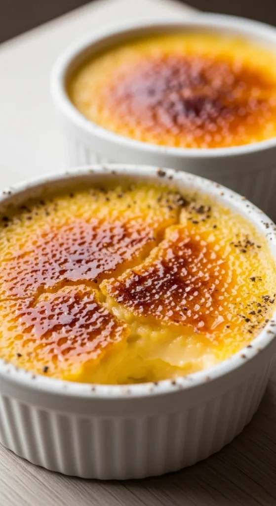 Eggnog Creme Brulee