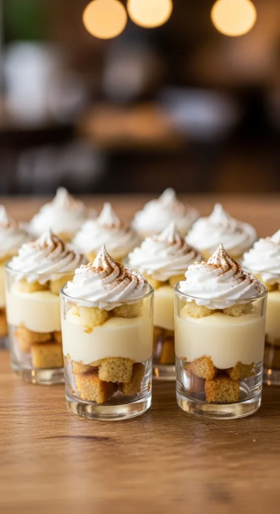 Eggnog Cup Trifles