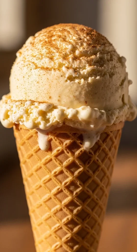 Eggnog Ice Cream