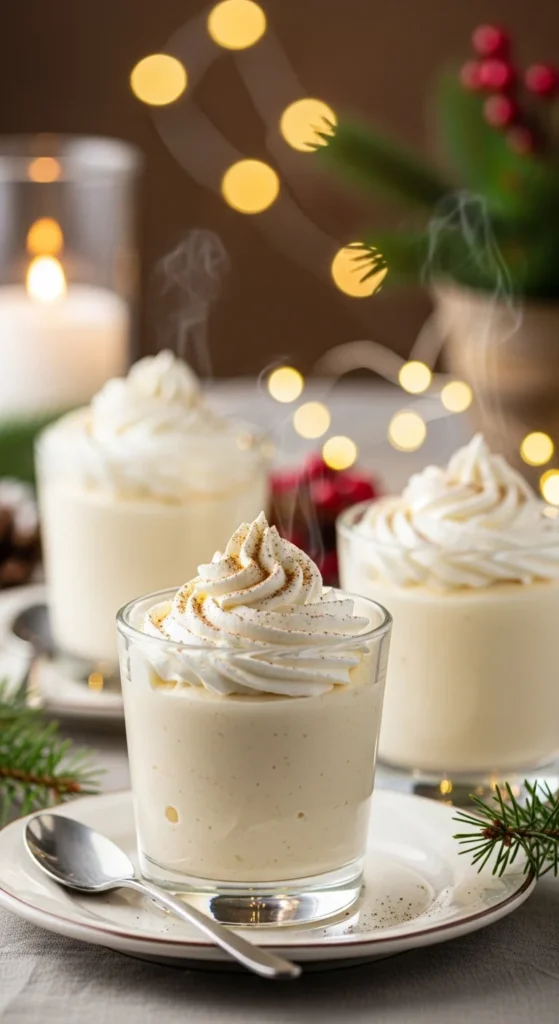 Eggnog Mousse
