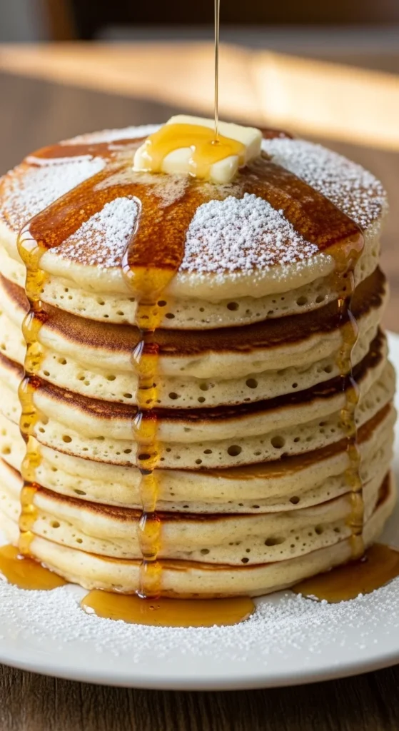 Eggnog Pancakes