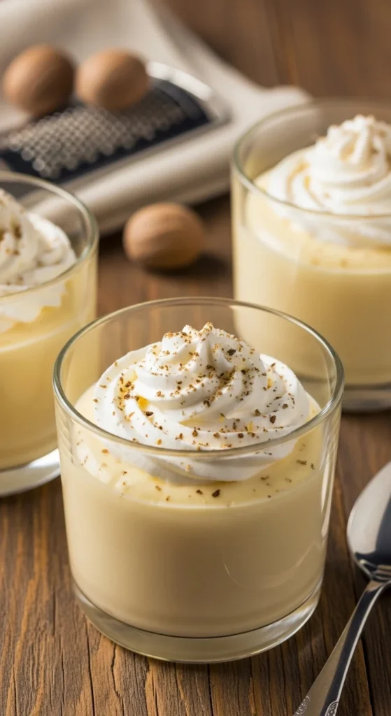 Eggnog Pudding