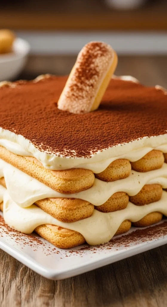 Eggnog Tiramisu