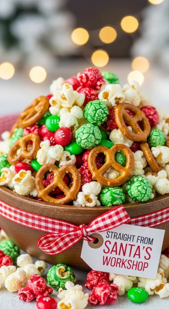 Elf Munch Popcorn