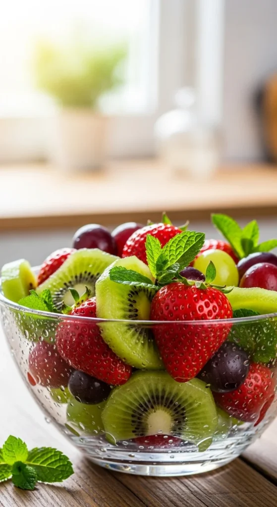 Festive Fruit Salad with Mint