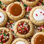 Gingerbread Thumbprint Cookies