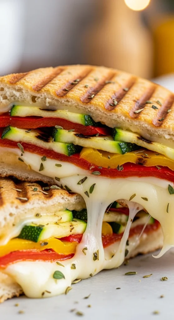 Grilled Veggie Paninis