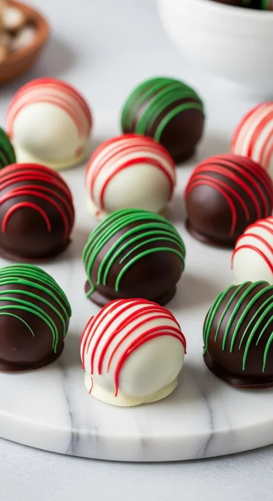 Holiday Oreo Truffles